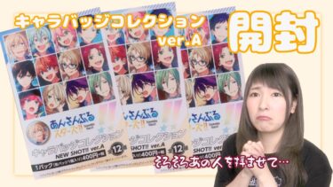 【あんスタ】キャラバッジコレクション NEW SHOT!! ver.A【グッズ開封】