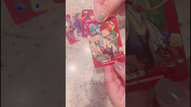 【あんスタ】番外編!!お友達の開封も撮影してきた!!⌇ギラギラドリームカード ギラドリ⌇ kawaii anime goods⌇ 앙상블스타즈 【グッズ開封】 #あんスタ #購入品紹介