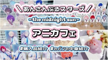 【あんスタ】新しいアニカフェ!!今回も全部可愛い!!⌇購入品紹介⌇グッズ紹介⌇アニカフェレポ⌇﻿앙상블스타즈 【Vlog】